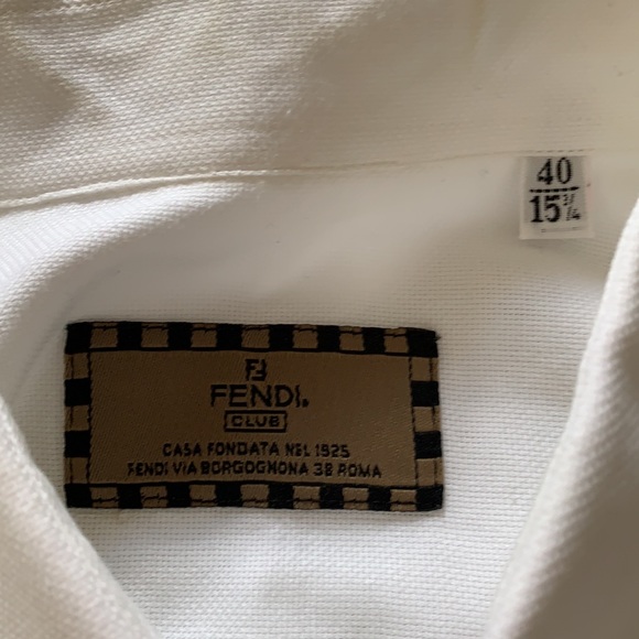 Fendi Button Down Dress Shirt - Picture 4 of 5